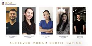 BCAM Celebrates Excellence in Aesthetic Medicine: Five Doctors Achieve MBCAM Certification